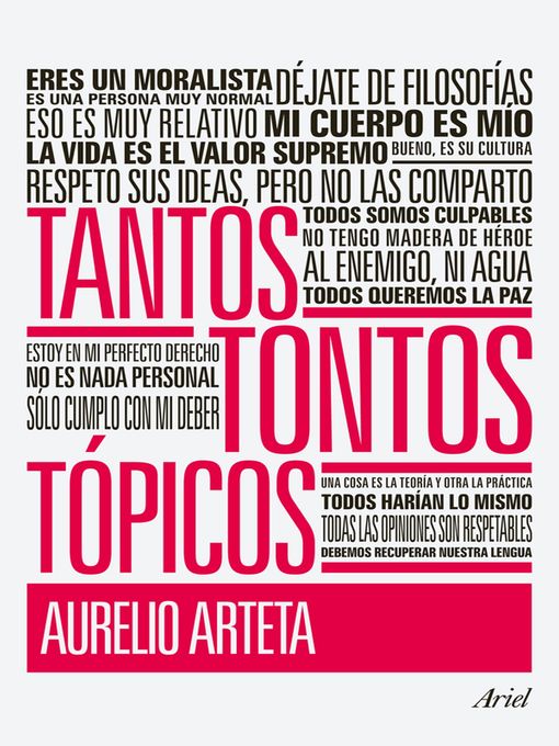 Title details for Tantos tontos tópicos by Aurelio Arteta - Available